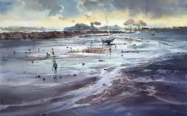 风景|风景诱人!这样的水彩作品,怎能不爱?