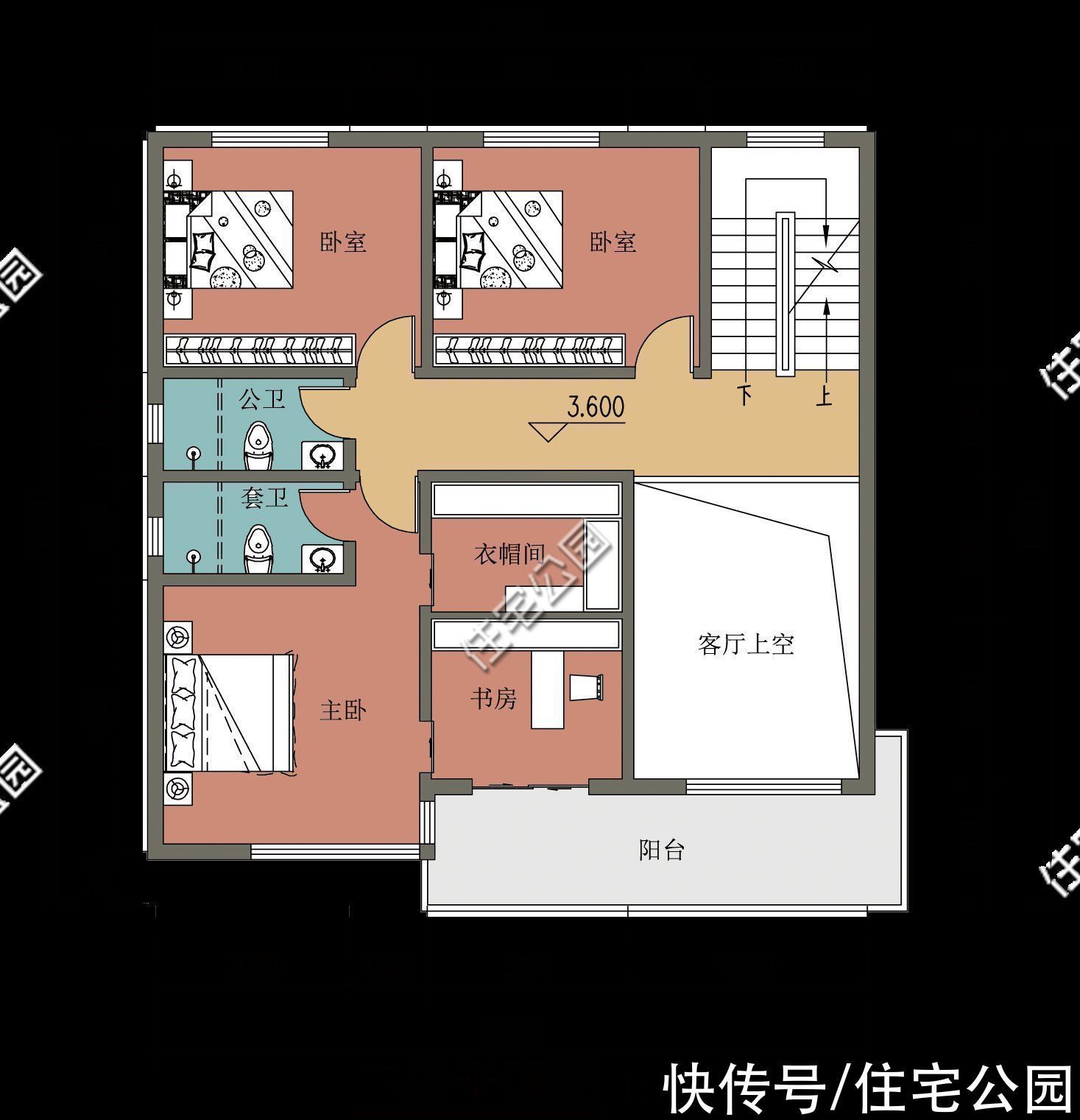 健身房|2021年回农村建房,这4套图纸被使用次数最多,且都有一个共同点
