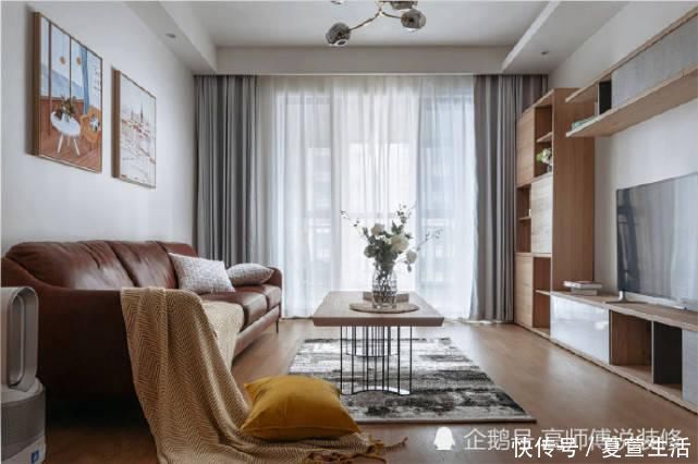 装修|97㎡北欧风格装修清爽、简洁、要的就是这种温馨舒适感