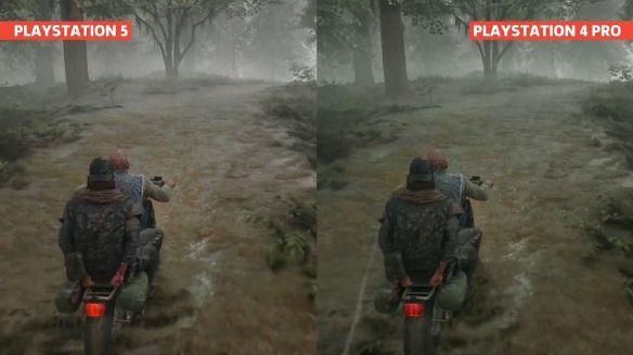 PS5|《往日不再》PS4 Pro/PS5对比 画面更流畅，提升明显