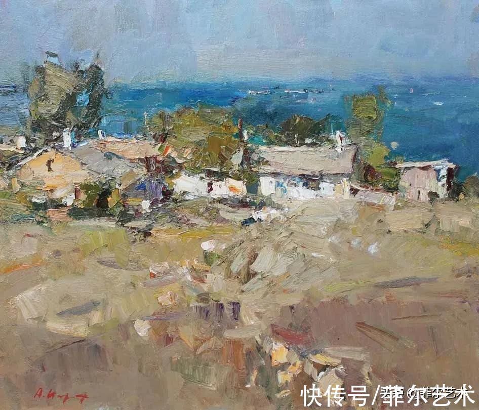 艺术学院&粗犷笔触，大块色彩~乌克兰画家伊诺泽姆采夫油画作品欣赏