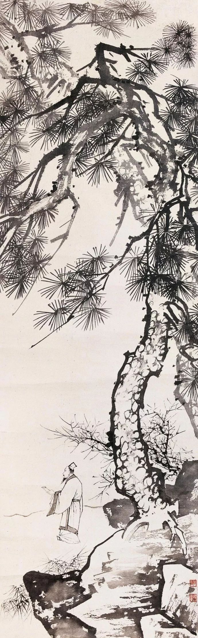 陈少梅$他被誉为“当代唐伯虎”“唐寅以后第一人”，真不过分