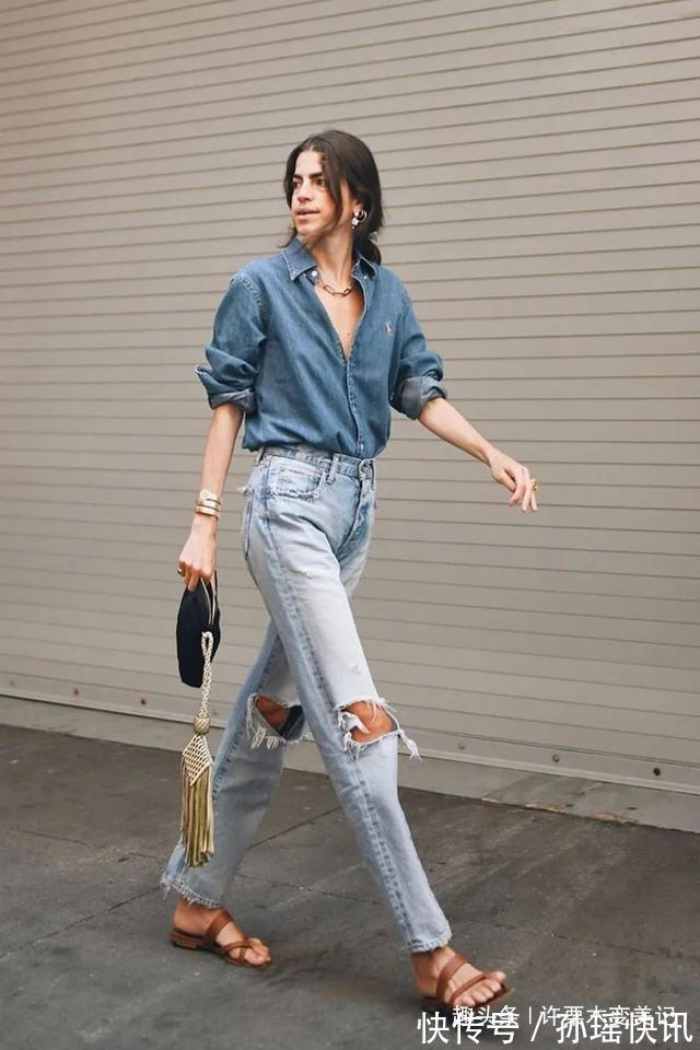 阔腿 春夏,不管你是奔几的女人,要少穿这三种牛仔裤,不仅显胖还很丑