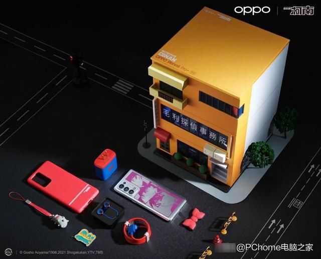 定制|线上秒售罄 OPPO Reno6 Pro+名侦探柯南限定版引粉丝热捧