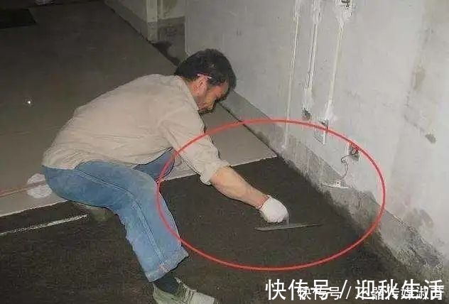 水泥|头次见邻居家这样贴瓷砖,效果太好了,收500块一天也值得