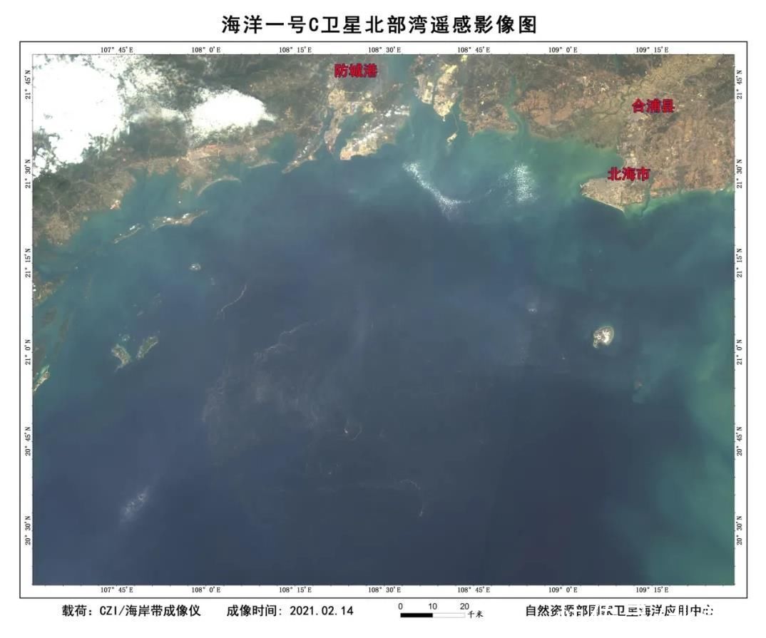 你见过夜光藻赤潮吗？海洋一号C/D卫星带你来看