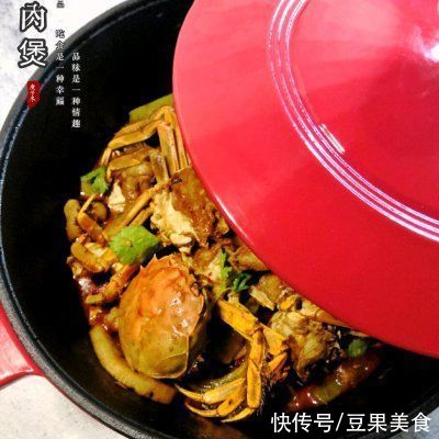 在家也能做的饭店美食，超下饭|肉蟹煲 | 螃蟹