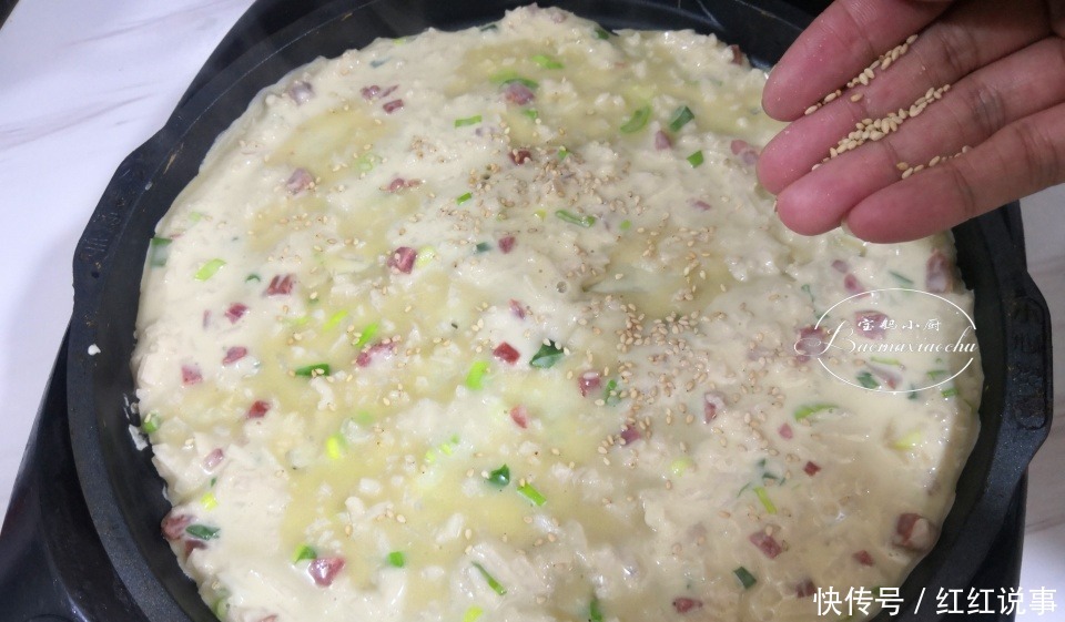 早餐,别放过这饼,比包子省事,鸡蛋牛奶和蔬菜都齐了,营养快手!