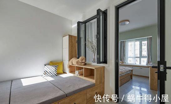 小茶几|85㎡采光0分小黑屋,完美蜕变3室2厅敞亮房!舒适的成功改造