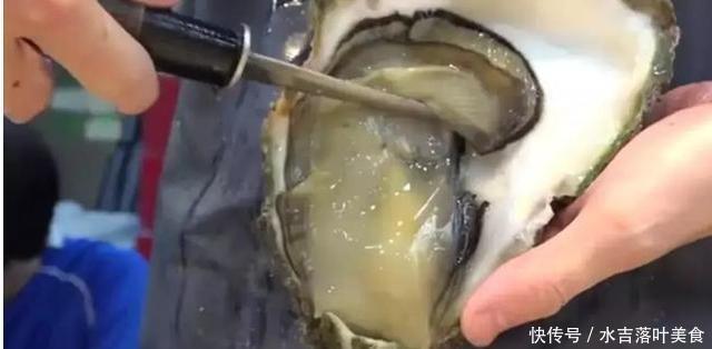 日本|日本生蚝个头很大,一次吃下一个2斤重