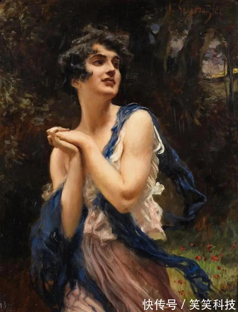 博登&他笔下的女子风情万种,撩人心弦!可惜晚年声誉不保!