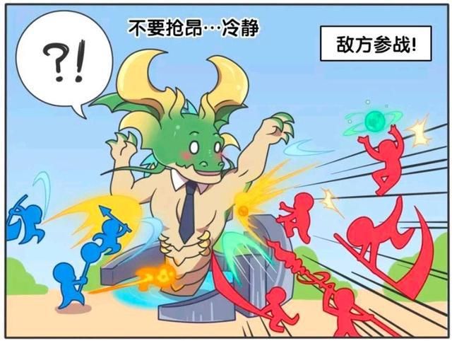 霸气|王者荣耀漫画：暗影主宰霸气侧漏，这就是顶级野怪的王者气势？