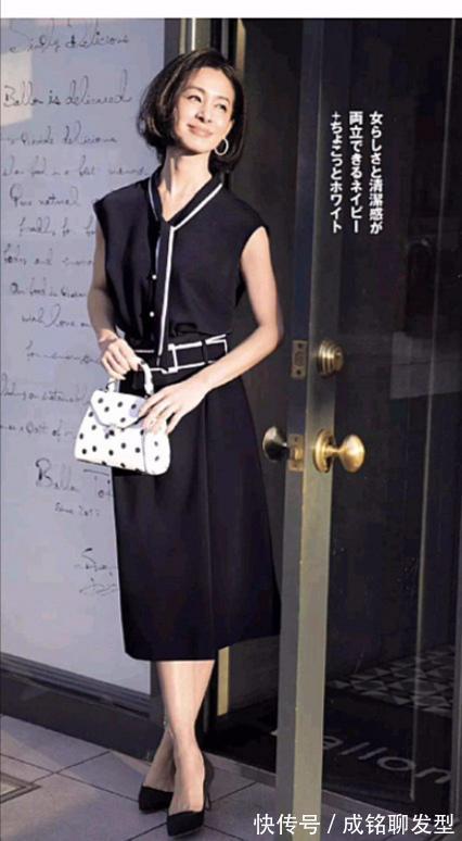 黑色t恤|四五十岁穿衣别“乱用颜色”,简洁的色系才最高级,优雅又有气质