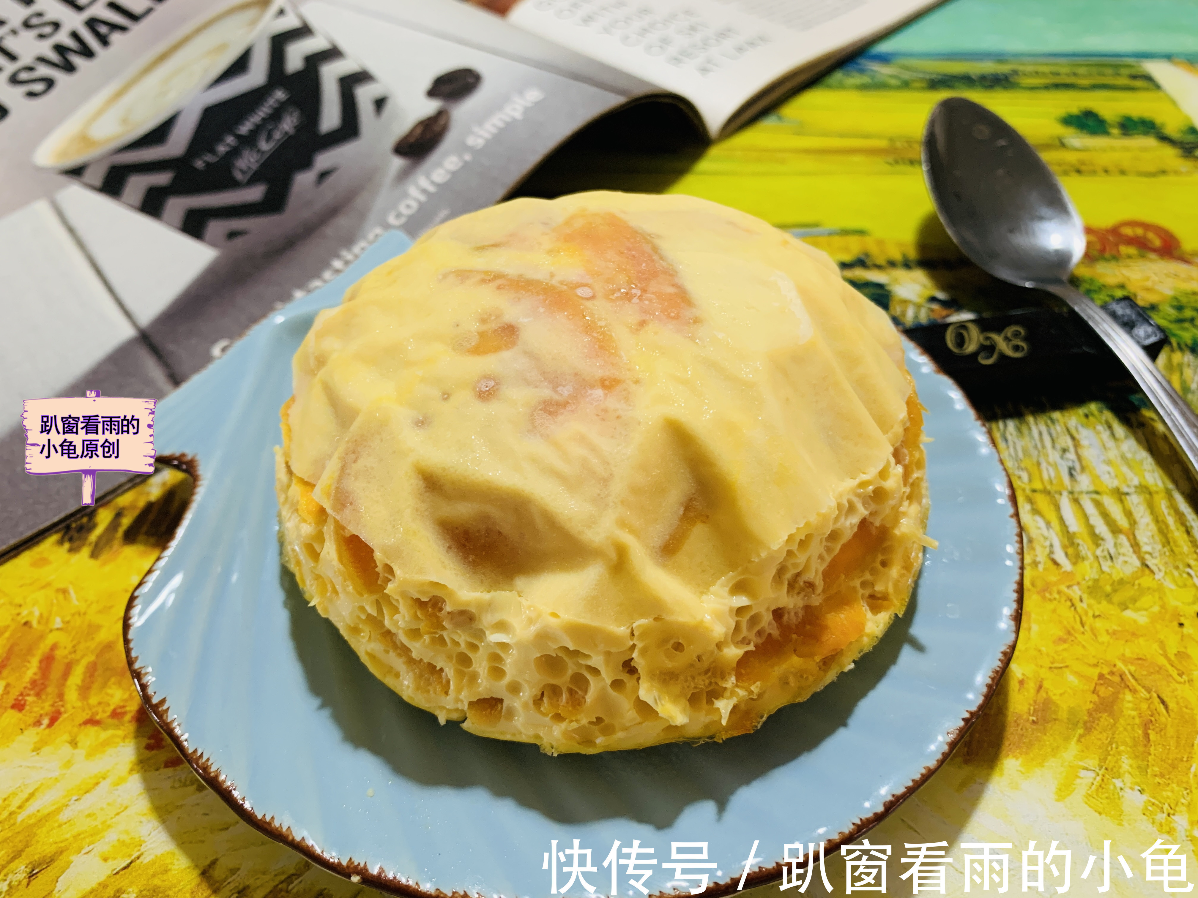 削皮器|用1个红薯,2个鸡蛋,只需搅一搅,蒸一蒸,“变”出美味千层蛋糕