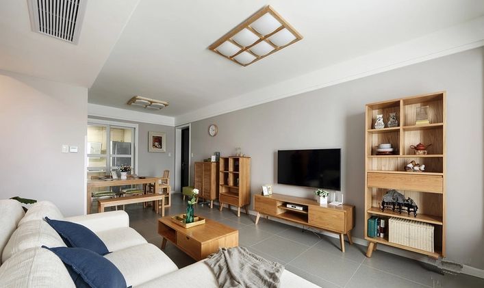 收纳|电视背景墙的26种装修方式,从此不止电视+装饰柜!