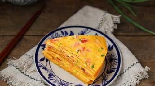 不和面的早餐饼,只需一个平底锅就可完成,外酥里嫩香喷喷