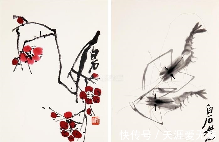 白石老人@欣赏《齐白石画集》,从画中读到满满艺术感