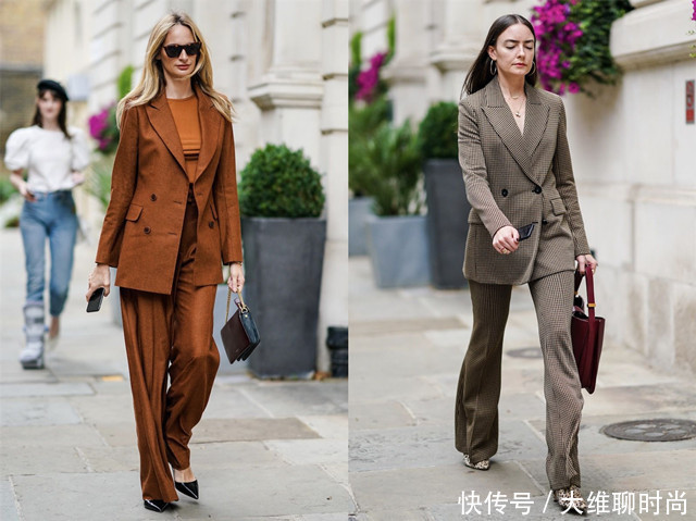 原来西装不仅只是通勤装,而且还是时髦精的炫酷单品,太诱人