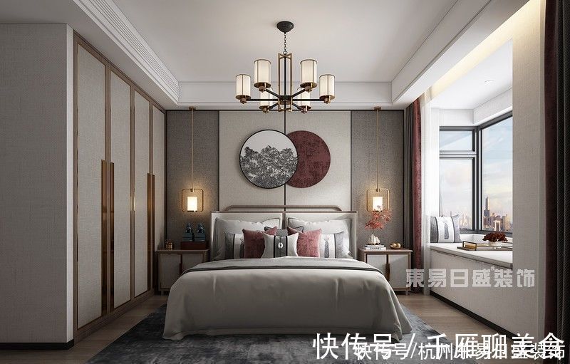设计|118平米新房装修,江南烟雨,风雅缭绕,美疯了的新中式设计