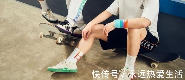 滑板鞋 塔克上脚加索尔PE配色!Kappa首发全新滑板鞋系列!