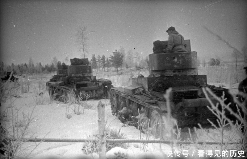 喷火|老照片 苏芬战争中的苏联喷火坦克