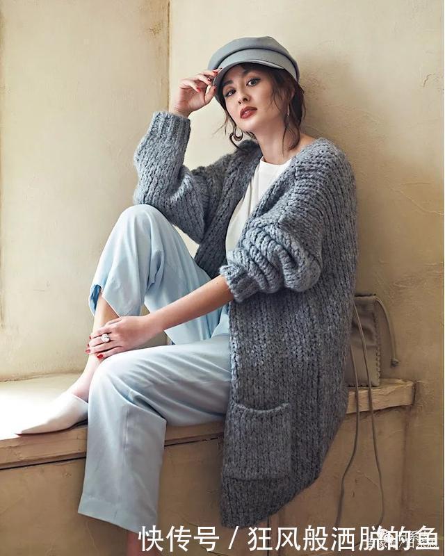 针织开衫的长度不同,分别这样搭配更有惊喜