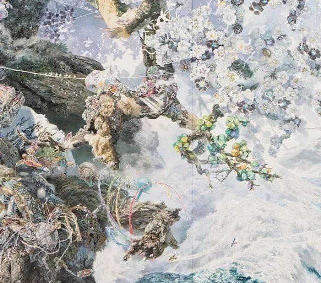 幅画!一幅画画了3年,细到要用放大镜,他把钢笔画玩到了极致