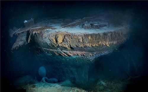 泰坦尼克号海底著名照片：人类的残骸清晰可见，10年后将彻底消失！