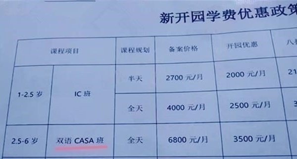 孩子|幼儿园小班“收费单”走红,爹妈催生100遍,一张收费单“终结”