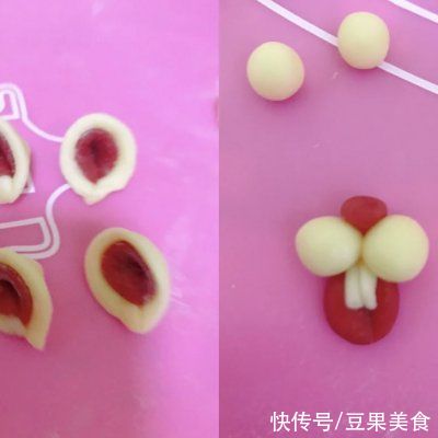 鼠仔|做好卡通鼠仔包（紫薯馅），有色有香又有味