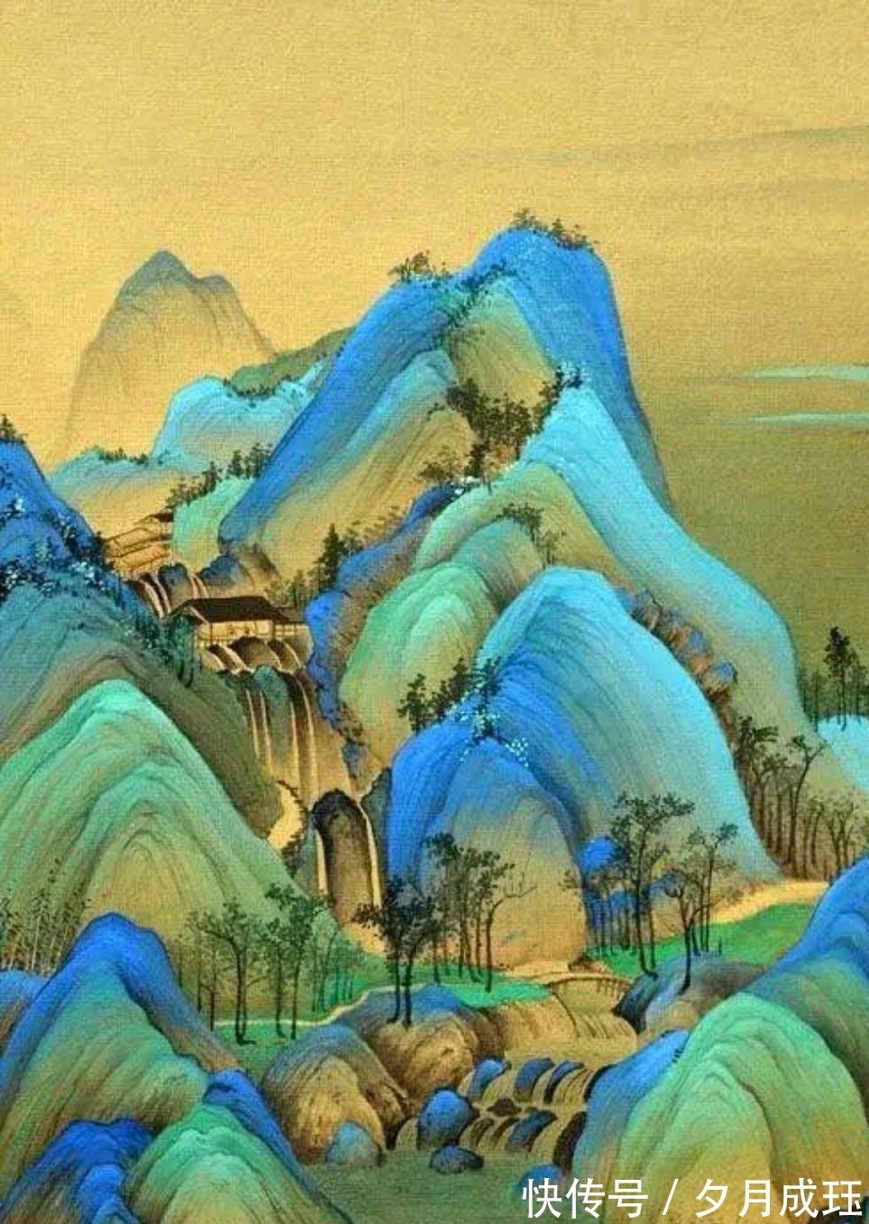 千里江山#今年春晚的舞蹈《只此青绿》让人对宋朝文化有了沉浸似的体验