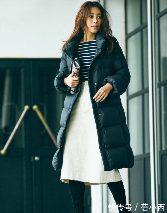 半身裙 简约又高级的日系穿搭示范!有气质比颜值更重要,冬季就这样搭吧