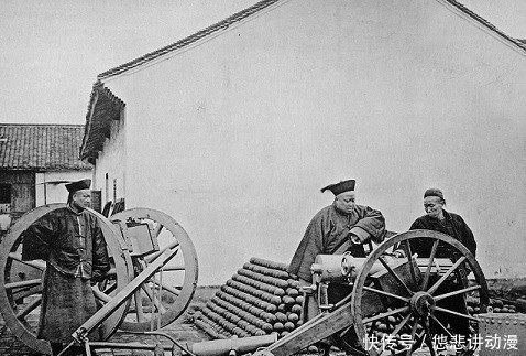 大炮|清朝真实老照片：福晋富态十足，最后一张是清代的大炮！