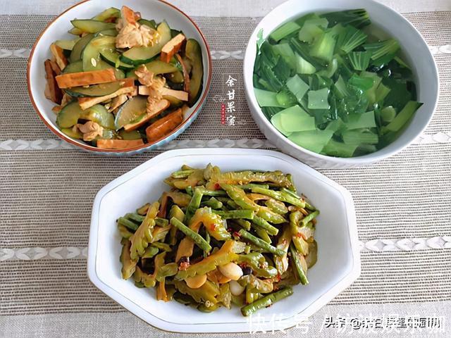午餐|晒我家午餐，天气再热不将就，汤品菜肴丰富味美，七天不重样