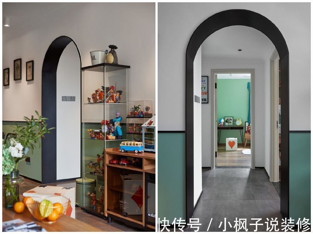 客厅|一对夫妻的85㎡小家,装修古旧却充满活力,网友:有上世纪的感觉