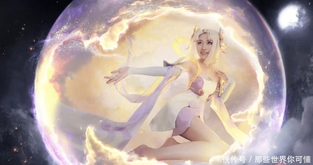 嫦娥|Cosplay嫦娥，七分颜值，三分特效，网友表示仙女下凡了