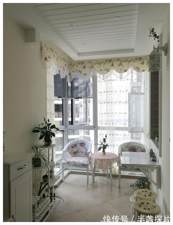 造型设计|128平新房装修结束,最喜欢两个阳台装修设计,分享给大家