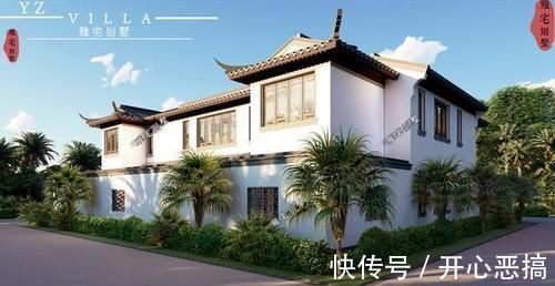 鸟瞰图|宅基地宽二十八米，长二十一米，想建个中式四合院该怎么设计？
