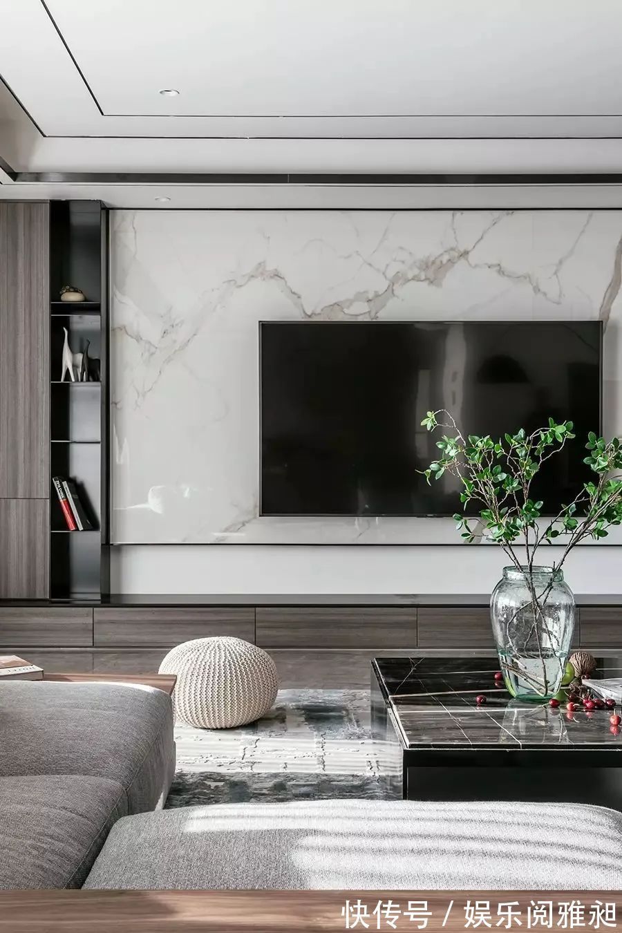 现代|262㎡现代简约大平层,简洁纯粹的空间,生活从容自然