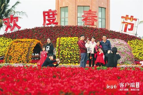 在海南过春节 年味够足！