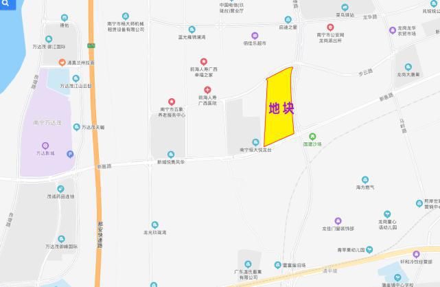 地块|南宁五象新区万达茂附近138亩靓地惨遭第二次取消成交结果