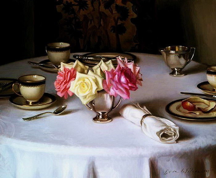 埃文·威尔逊#会呼吸的艺术,美国艺术家埃文·威尔逊的超写实油画