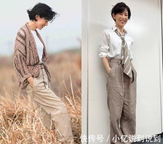 搭配 女人老了如何优雅瞧54岁博主的日常穿搭,真是岁月不败美人