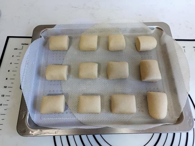 小米做馒头真香，面团不用发酵，一次发酵真快