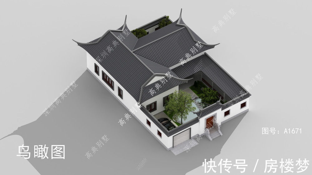 别墅|这款中式风格别墅,外观耐看大方,经得起时间的考验。