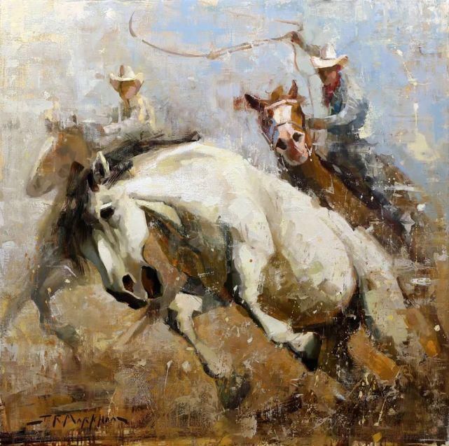 杰里·马克汉姆&动物锦集,加拿大画家杰里·马克汉姆作品欣赏