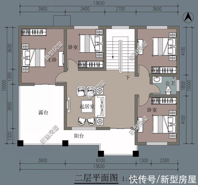 图纸|30万的存款，能在农村建什么样的房子？这8套图纸看看你喜欢哪套