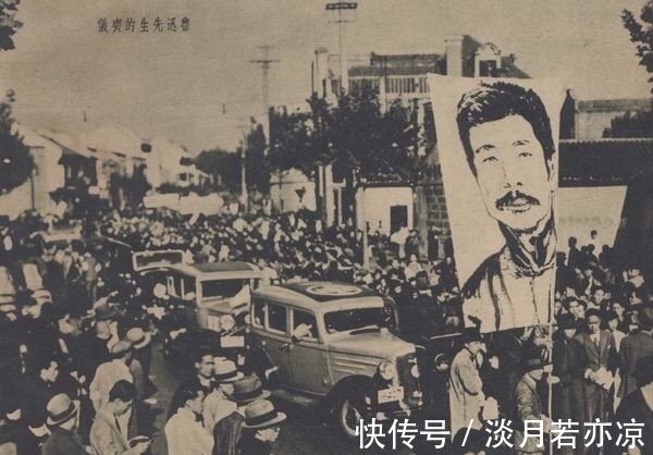 蔡元培$鲁迅葬礼:16大文豪抬棺,北大校长、国母扶棺,送行队伍十几里