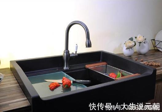 石英石|越来越多人厨房不装不锈钢水槽了,如今回家都装这种,太聪明了