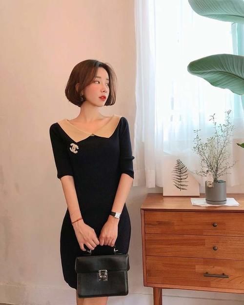 毛衣裙千万别这么穿，巨时髦